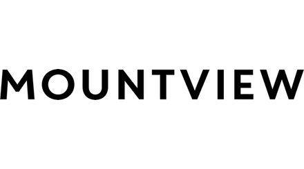 Mountview logo with black text of a transparent background reading 'MOUNTVIEW' in capital letters.